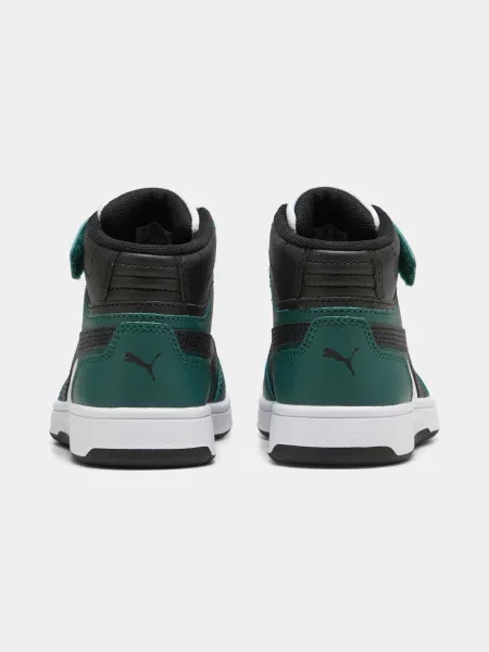 Детские кеды Puma зеленые