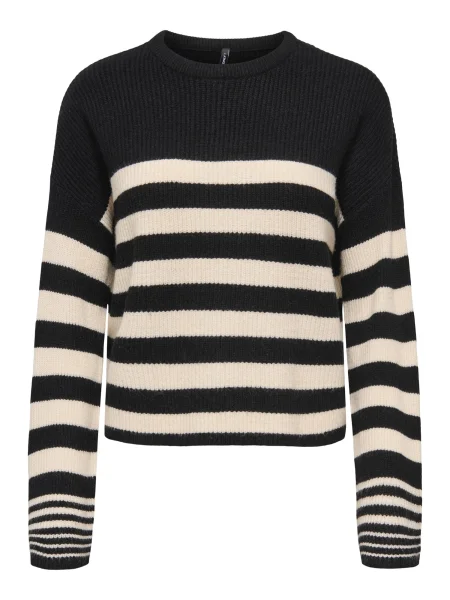 ONLY Pulover ONLKatia bej deschis negru