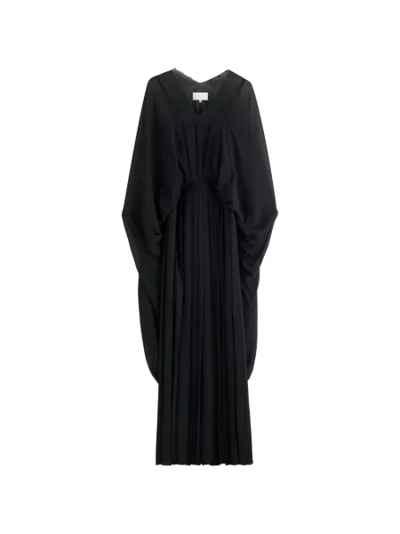 Maxi šaty Maison Margiela černé
