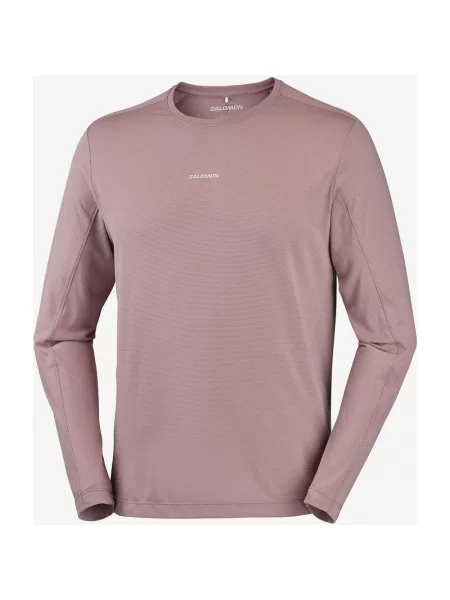 Koszulka z długim rękawem damska Salomon SHKout Core stary róż S różowa