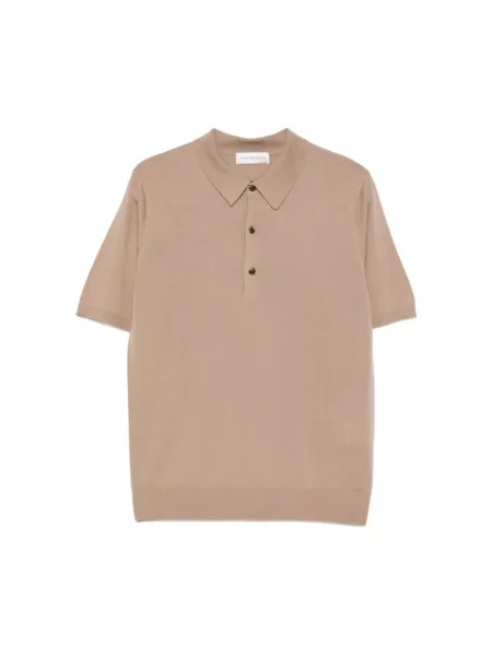 Koszulka polo Dries Van Noten brązowa