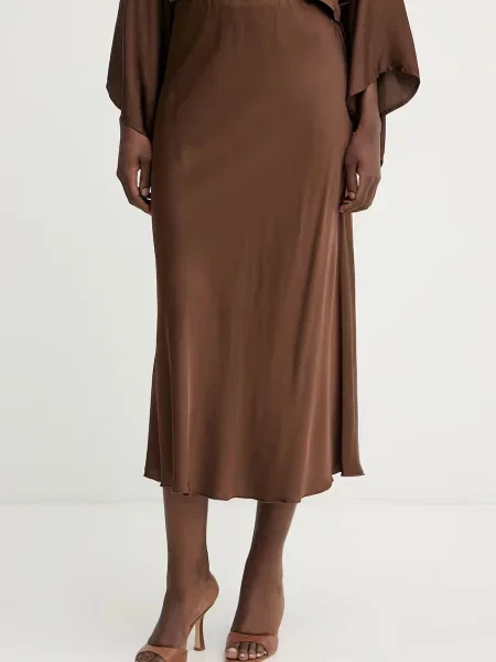 Haveone spódnica brązowa
