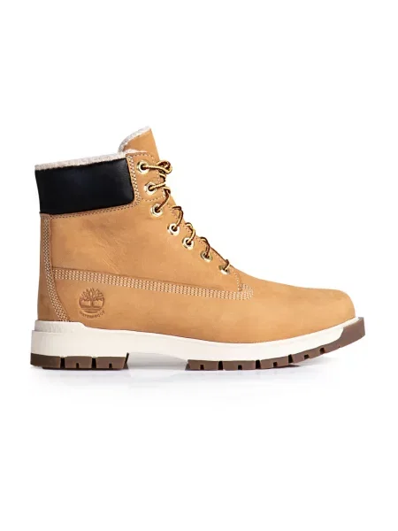 Botki Timberland skórzane brązowe