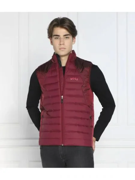 BOSS GREEN Vestă V_Sarek verde