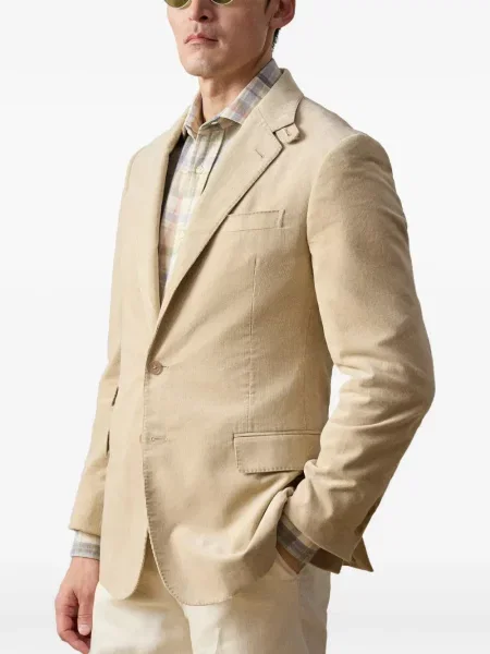 Σύνολο Ralph Lauren Purple Label κοτλέ μωβ