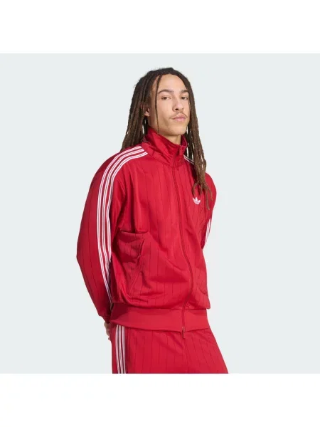 Běžecká bunda Adidas červená