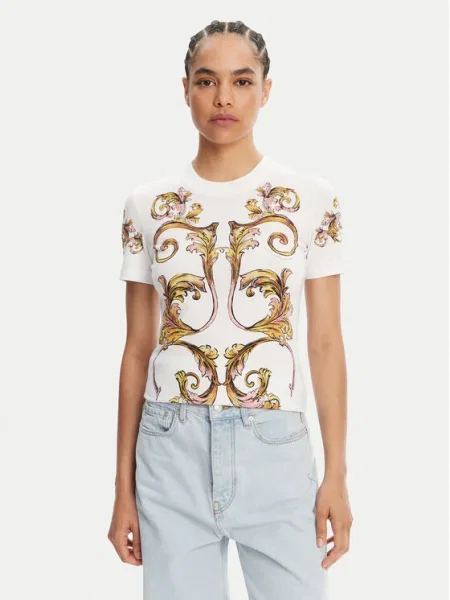Versace Jeans Couture Tricou alb