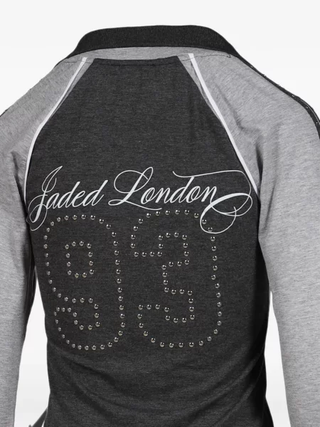 Tricou Jaded London cu tepi gri