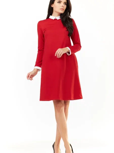 Sukienka mini Awama czerwona