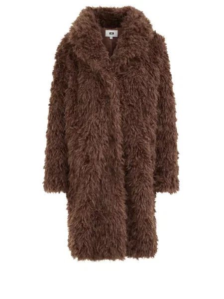 WE Fashion Přechodný kabát hnědá