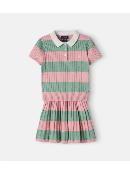 Gyerek szoknya Polo Ralph Lauren rózsaszín