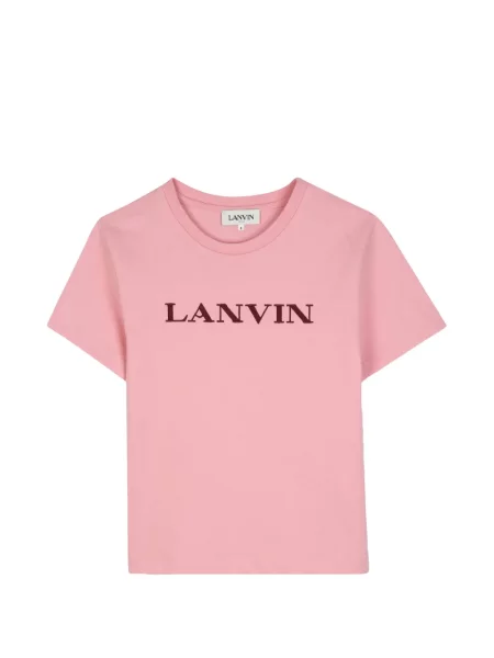 Тениска Lanvin Enfant розово