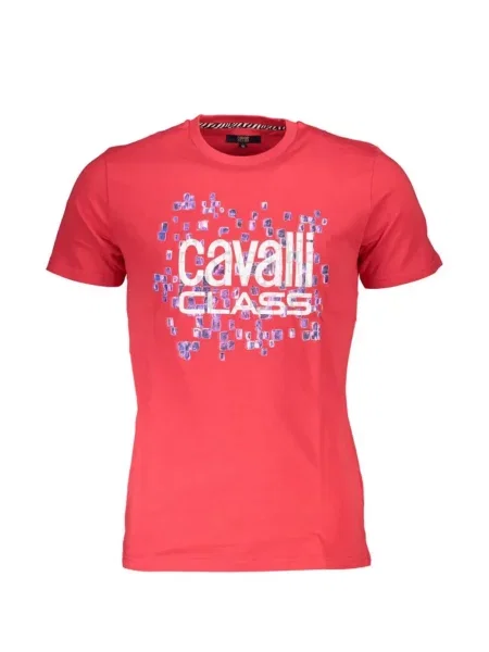 Scurt tricou Cavalli Class roșu