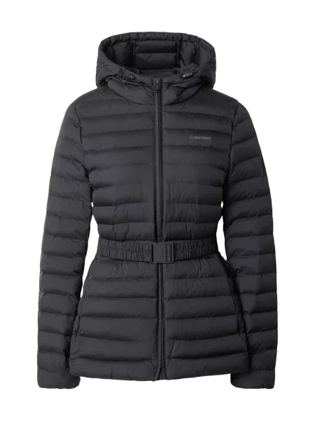 Calvin Klein Geacă de primăvară-toamnă negru