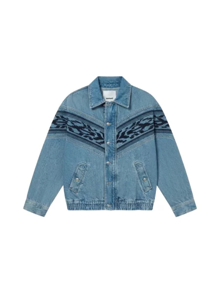 Kurtka jeansowa Isabel Marant niebieska