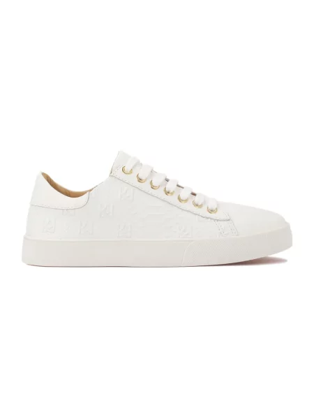 Sneakersy Kazar skórzane białe