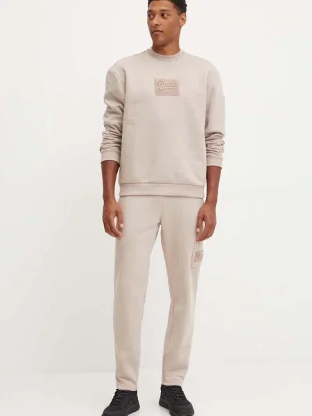 Columbia Spodnji del trenirke Wallowa Fleece bež