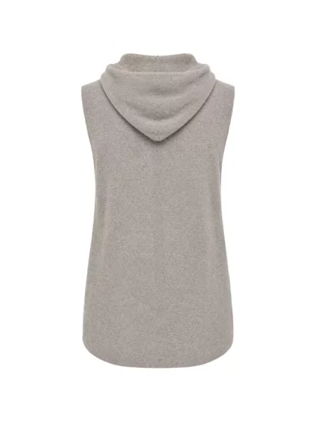 Pulover Rick Owens fără mâneci cu glugă