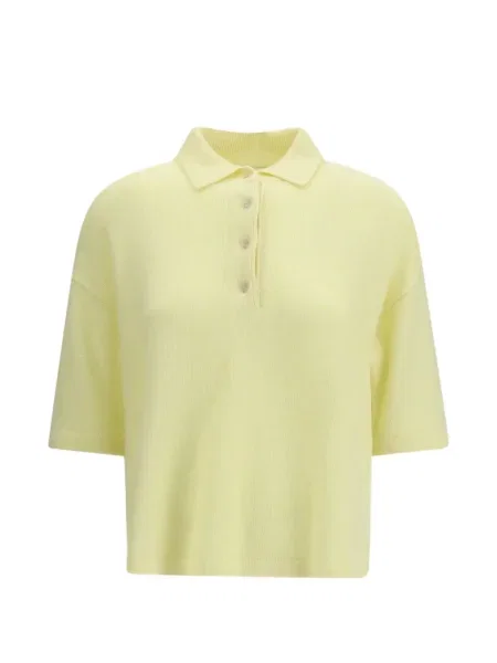 Top Allude scurt galben