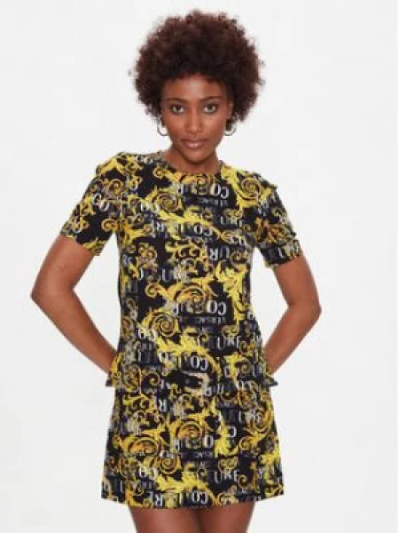 Versace Jeans Couture Rochie de zi Regular Fit negru