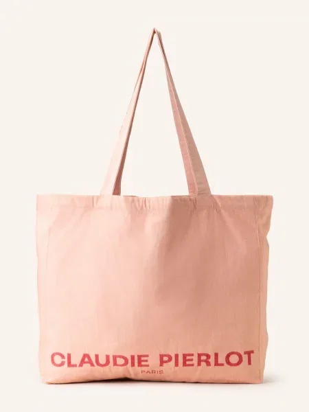 Claudie Pierlot Torba Shopper rosa czarna