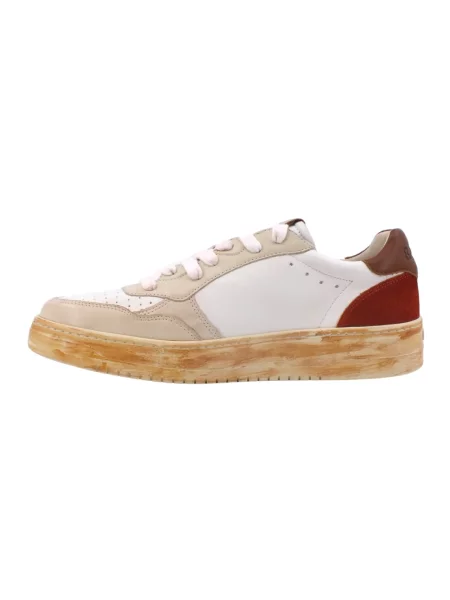 Sneakersy Back70 skórzane białe
