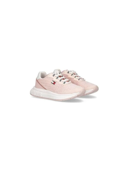 Pantofi Tommy Hilfiger roz
