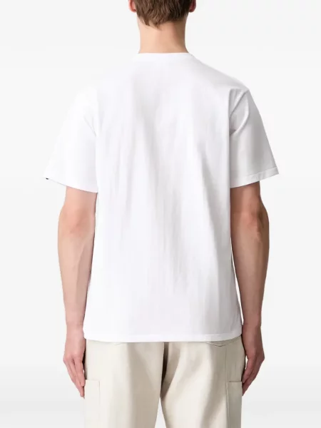 Tricou A Bathing Ape® cu imagine cu model camuflaj alb