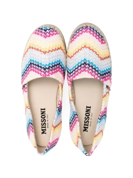 Espadryle dziecięce Missoni żółte