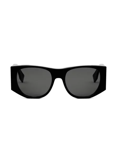Fendi Okulary Przeciwsłoneczne Baguette schwarz czarne