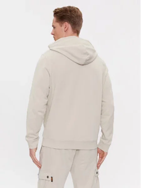 BOSS Orange Sweater majica bež zelena