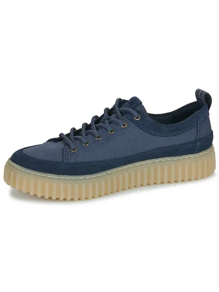 Pantofi Clarks din dantelă albastru