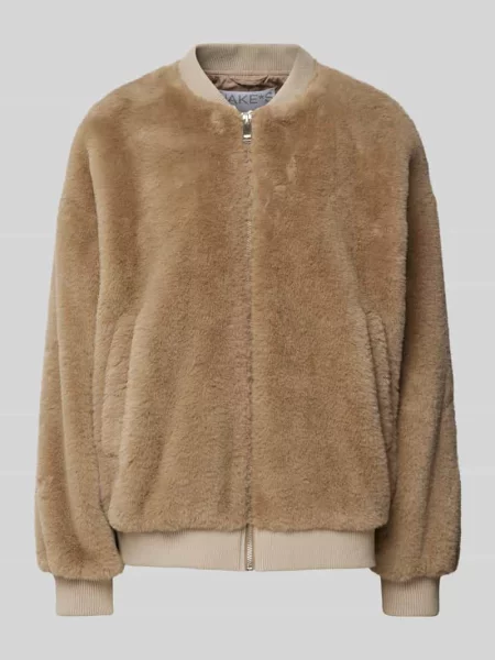 Kurtka z obszyciem ze sztucznego futra Jake*s Collection