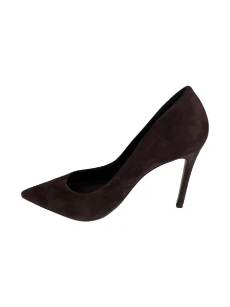 Czółenka Steve Madden zamszowa brązowa