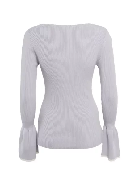 Top Sandro tricotate violet