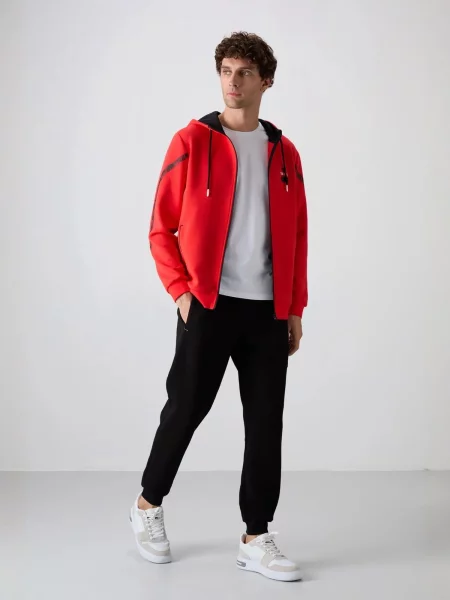 Futó melegítő szett Tommy Life fekete
