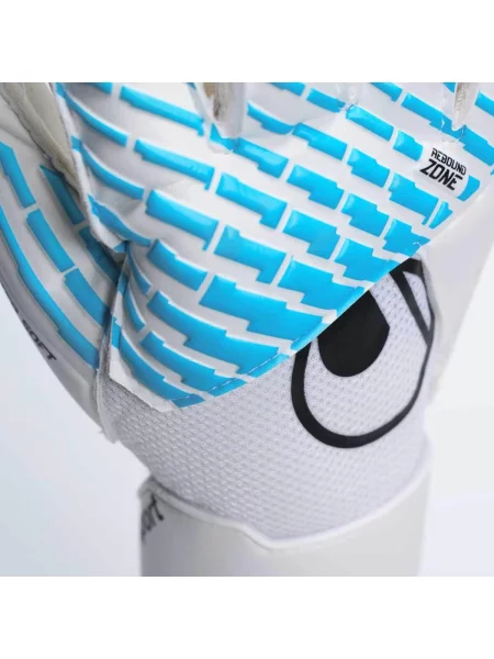 Rękawice bramkarskie Uhlsport FM Cybertec Starter Soft białe