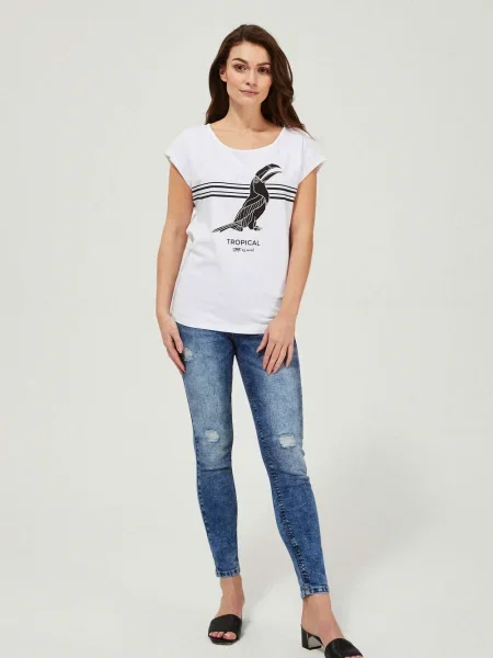 Дънки Marisse с разкъсвания черно