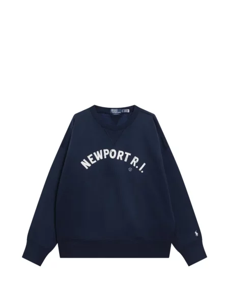 Hanorac Polo Ralph Lauren cu imagine cu imprimeu geometric negru