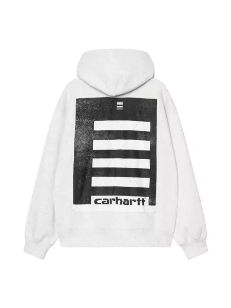 Kurtka Carhartt Wip z kapturem szara
