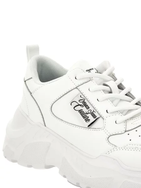 Sneakerși Versace Jeans Couture chunky alb