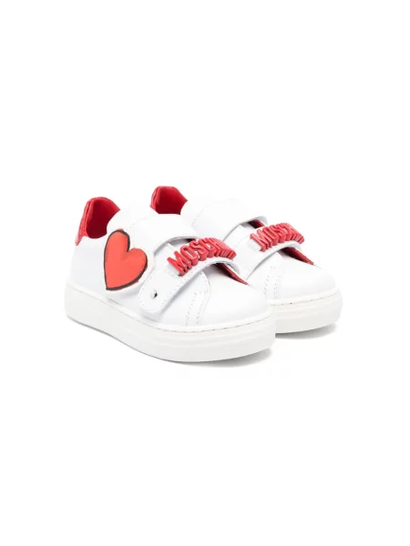 Sneakersy dziecięce Moschino białe
