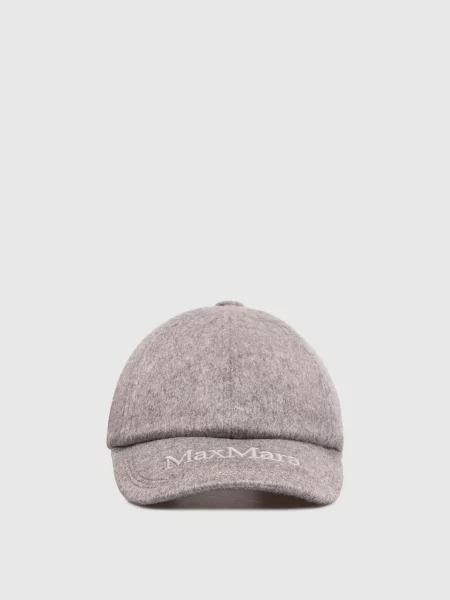 Кепка LANCIA з кашеміру Max Mara сіра