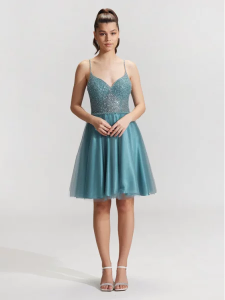 Hey Kyla Φόρεμα κοκτέιλ μπλε