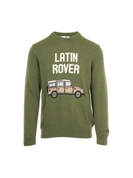 Sweter Mc2 Saint Barth zielony