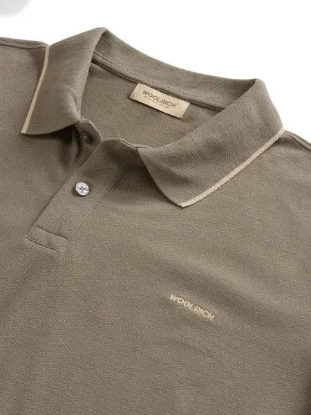 Polo Woolrich με κέντημα πράσινο