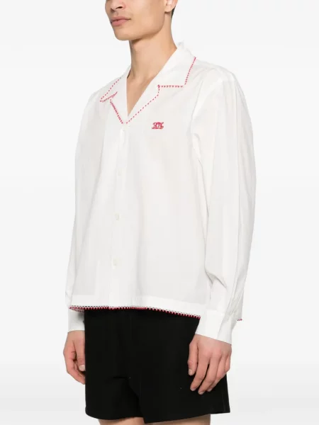 Дълго риза Bode бяло