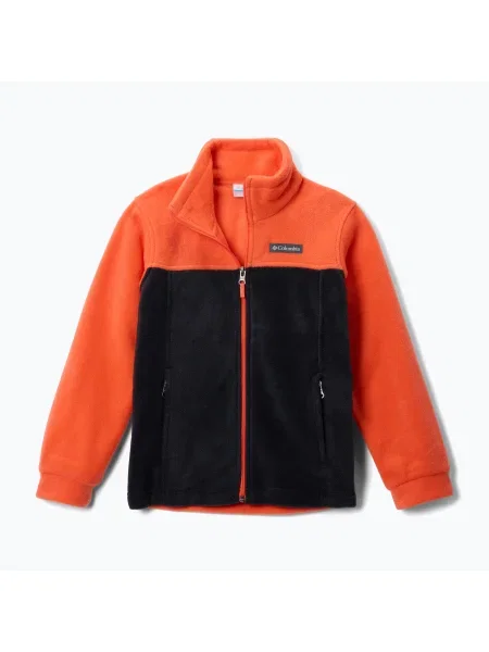 Gyerek fleece melegítő felső Columbia fekete