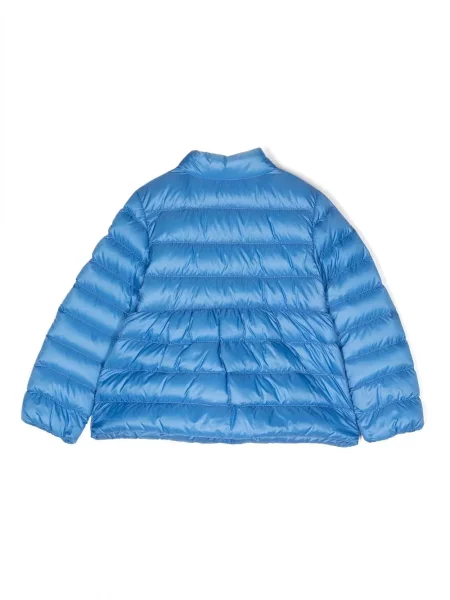 Kurtka dziecięca Moncler Enfant niebieska