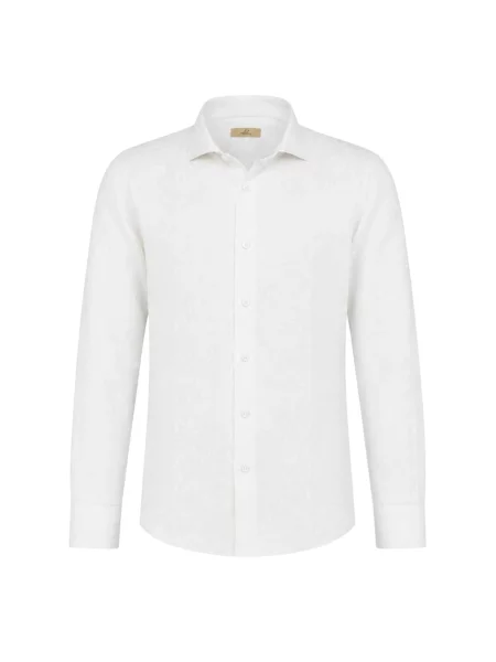 ALEA Košile CAMICIA LINO' bílá